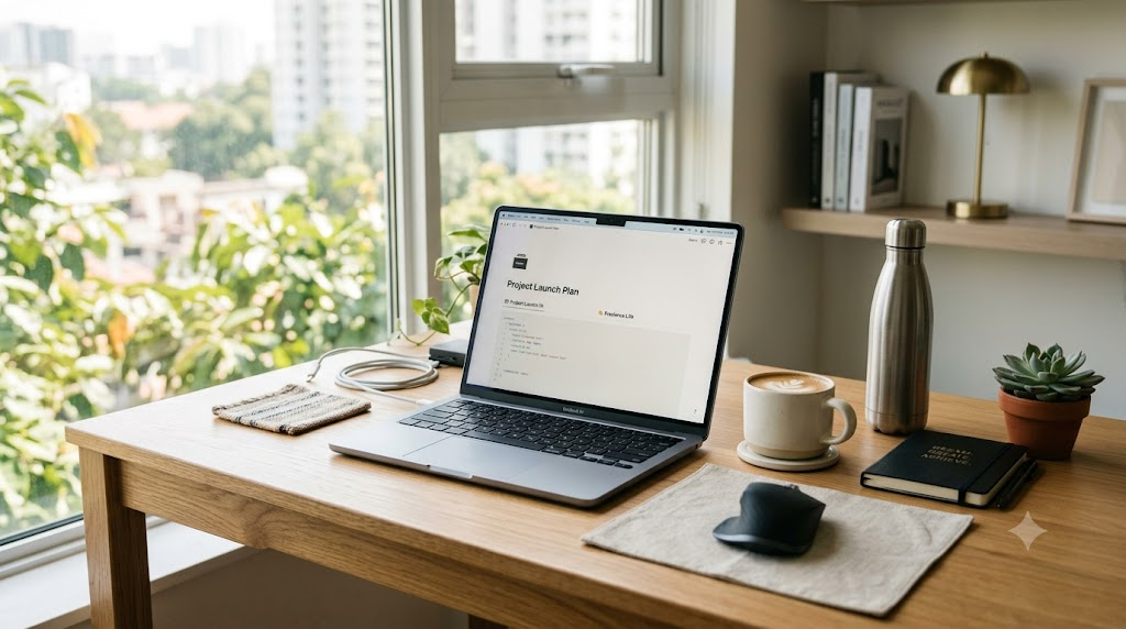 Workspace Wood Desk